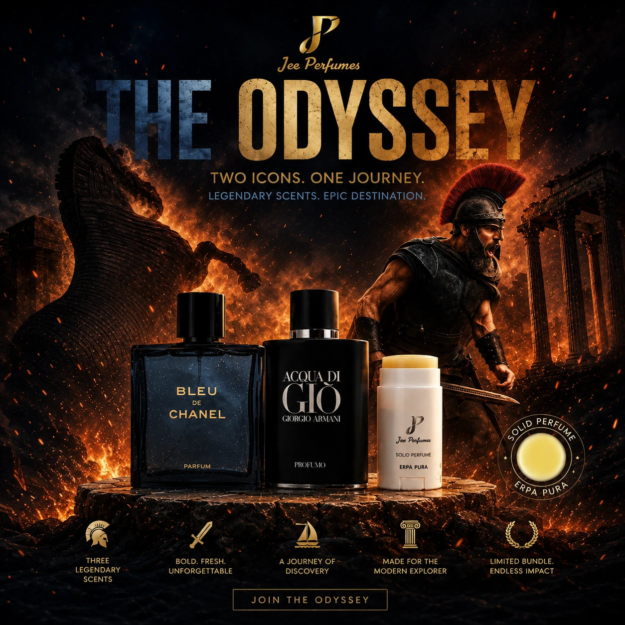 The Odyssey Bundle Jee Perfumes