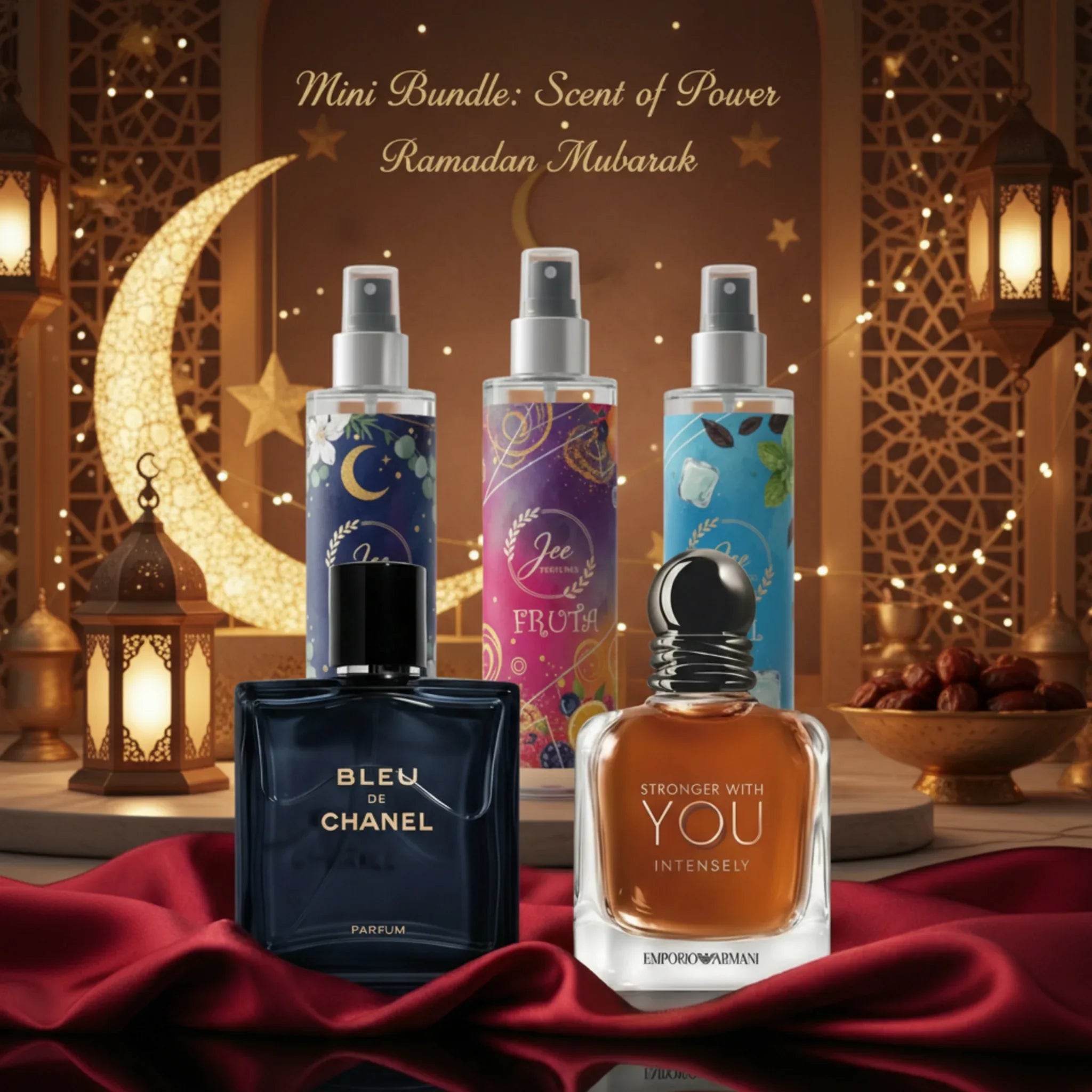 Ramadan Mini Bundle (50ML) - Jee Perfumes 