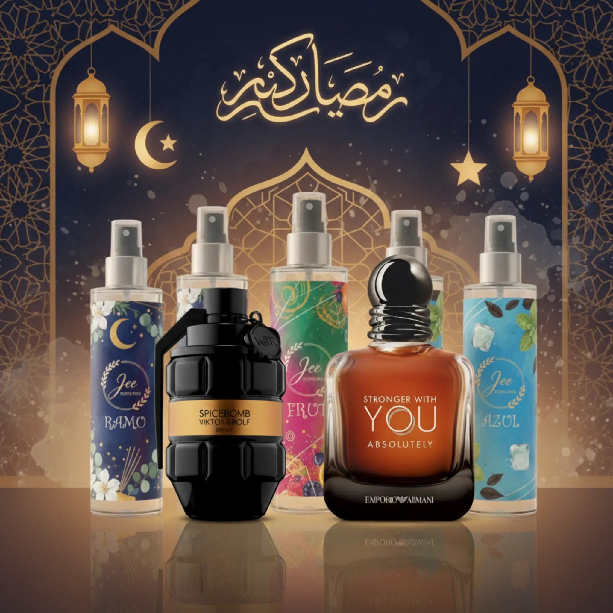 Ramadan Mini Bundle (50ML) - Jee Perfumes 