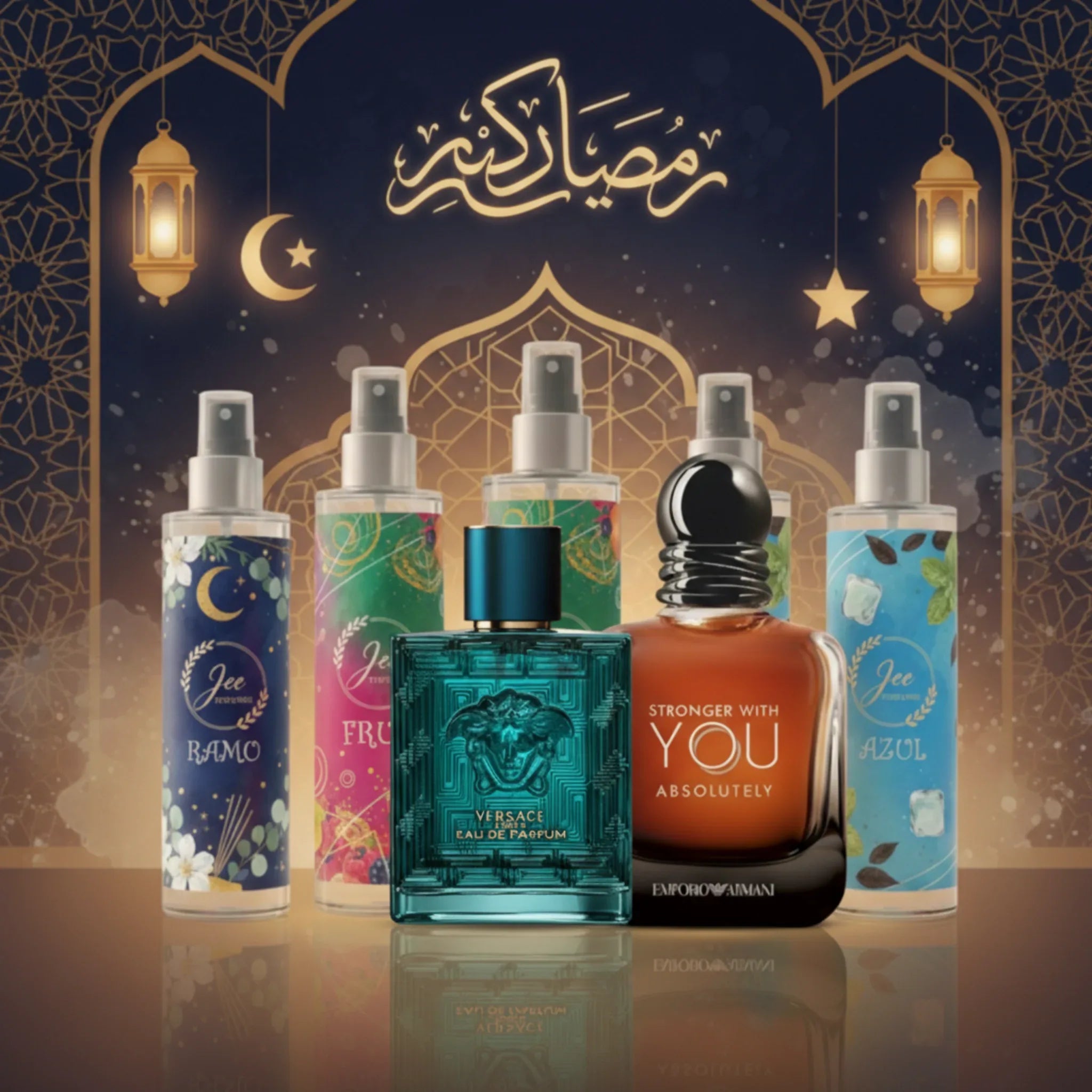 Ramadan Mini Bundle (50ML) - Jee Perfumes 