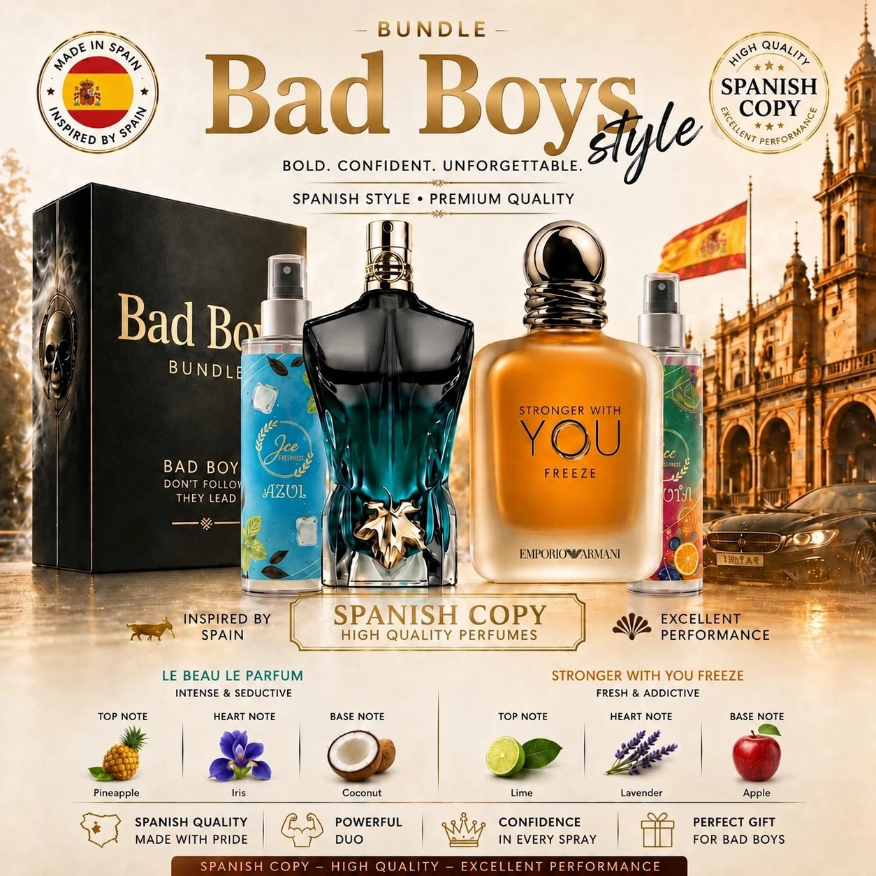 Bad boys Jee Perfumes